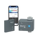 LinkTap G1S Minuteur Arrosage et Gateway - Programmateur d'Arrosage Intelligent pour Jardin, App Française, Connecté à La Météo, Installation Facile, IP66, Durée De Vie De La Batterie De 2 Ans