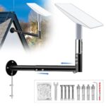Starlink Support mural long, support Starlink réglable, kit de montage Starlink avec adaptateur Starlink Mount, Starlink Pole Mount, support de toit Starlink pour Starlink Internet Kit Satellite