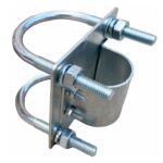 Starlink Support mural pour mât d'antenne avec boulon en U anti-rouille - Matériel de montage pour antenne LoRa extérieure - Antenne WiFi - Support universel pour caravane, bateau