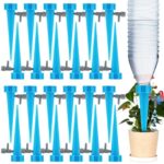 VIPNAJI Kit de Goutte à Goutte Bouteille, 24 Pièces Cône d'Arrosage Automatique Interieur avec Vannes, Irrigation Systeme Arrosage Goutte a Goutte pour Jardin Maison Potager Arrosage Plante Vacances