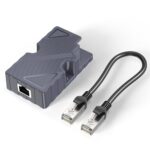 XLTTYWL Injecteur PoE Starlink, kit adaptateur Ethernet Starlink avec cordon Ethernet pour parabole Starlink V2 - RJ45, broche T568B, 10/100/1000 Mb/s, température de fonctionnement de -20 à +55 °C