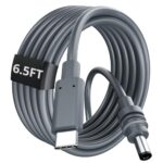 DuHeSin Starlink Mini câble d'alimentation Starlink Mini USB C vers CC entrée 100 W, câble USB de Type C vers CC étanche pour Banque d'alimentation 65 W + Source PD 2 m