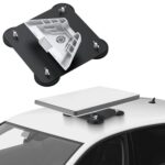 Justech Starlink Mini support de toit de voiture magnétique à dégagement rapide pour camping-car, camionnette, camion, bateau, yacht, alliage d'aluminium