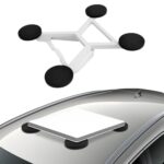 Starlink Mini support de toit de voiture, kit de montage magnétique compatible avec Starlink Mini, kit de montage avec pâte en silicone et joint en silicone, pour camping-cars, camionnettes, bateaux,