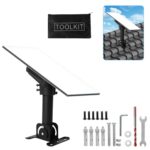 Starlink V3 Support de toit avec adaptateur, Aspotify Starlink, kit de montage Starlink Pole Mount, support d'antenne Starlink avec adaptateur Starlink Mount, compatible avec Starlink V3